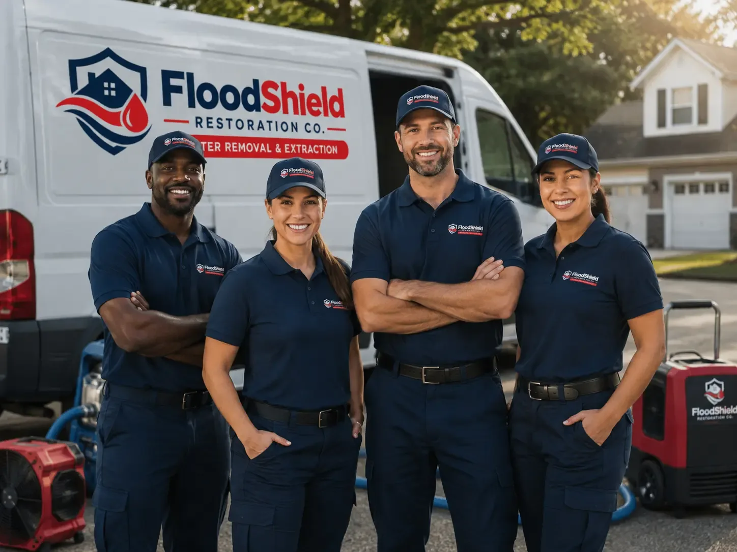 Flood Damage Restoration company in Clarksburg, MD