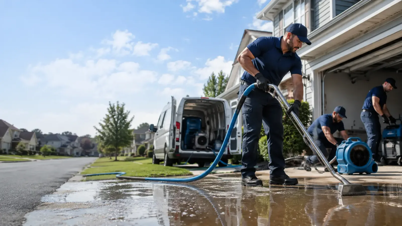 Flood Damage Restoration in Clarksburg, MD